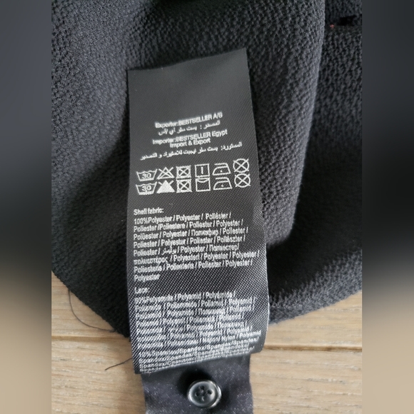 Vero moda black blouse / top - Picture 3 of 5